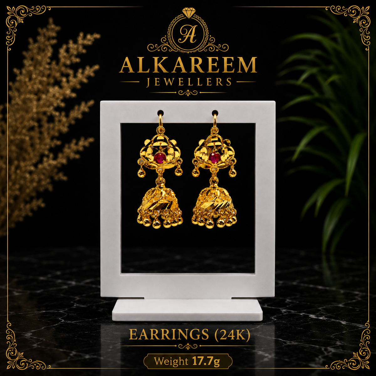 Earrings - 17.7g