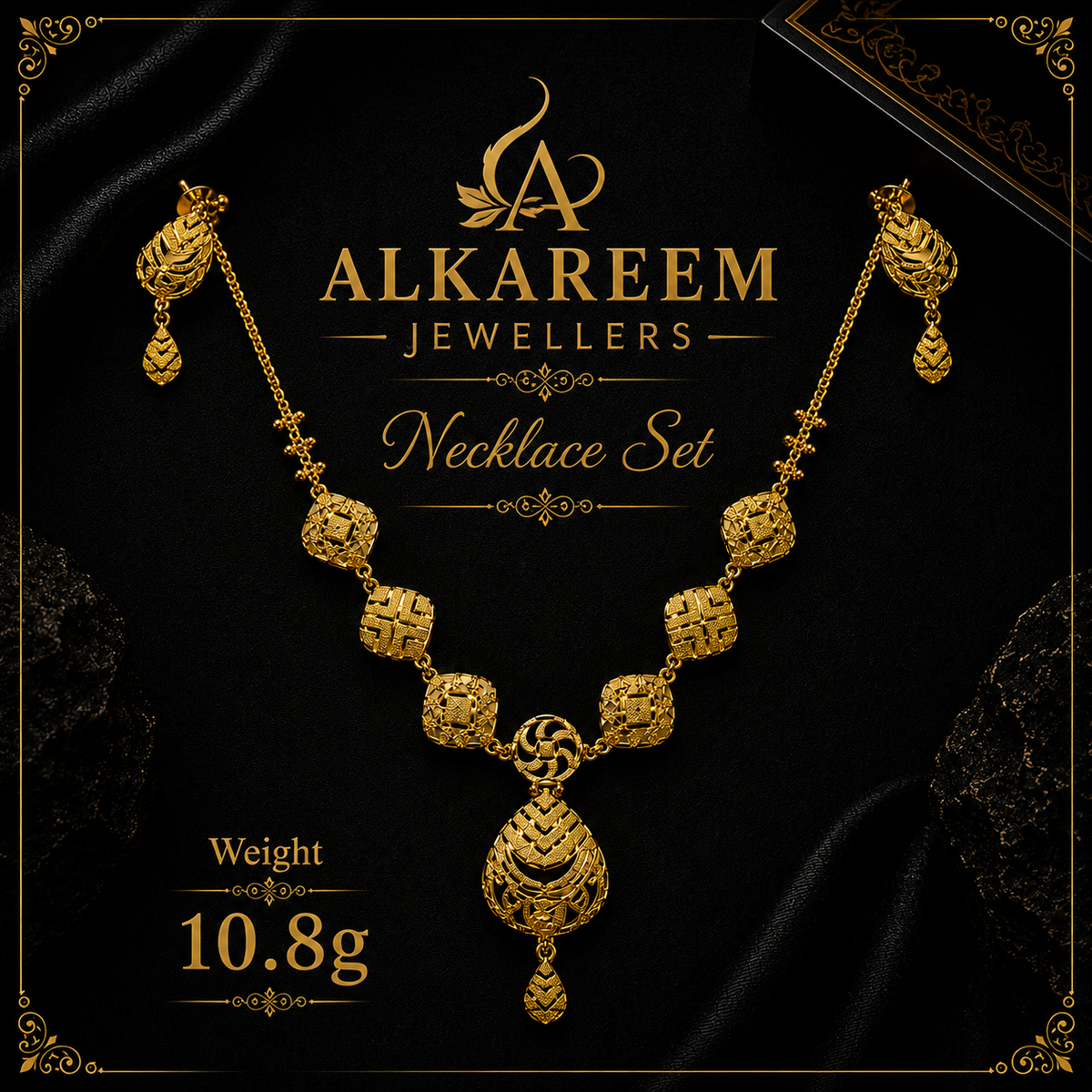 necklace set - 10.8g