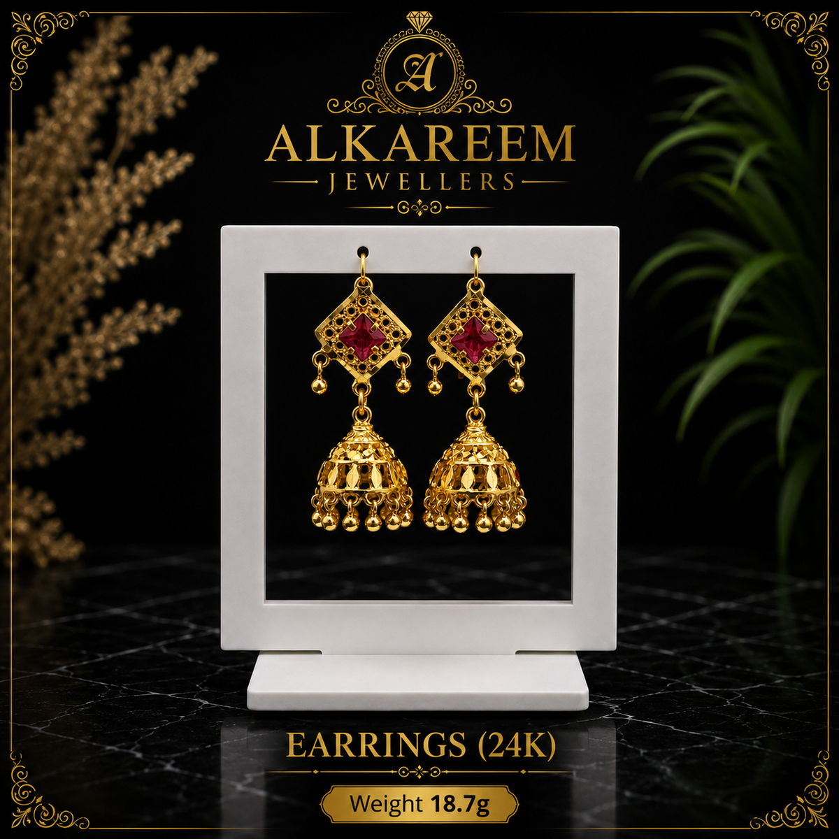 Earrings - 18.7g