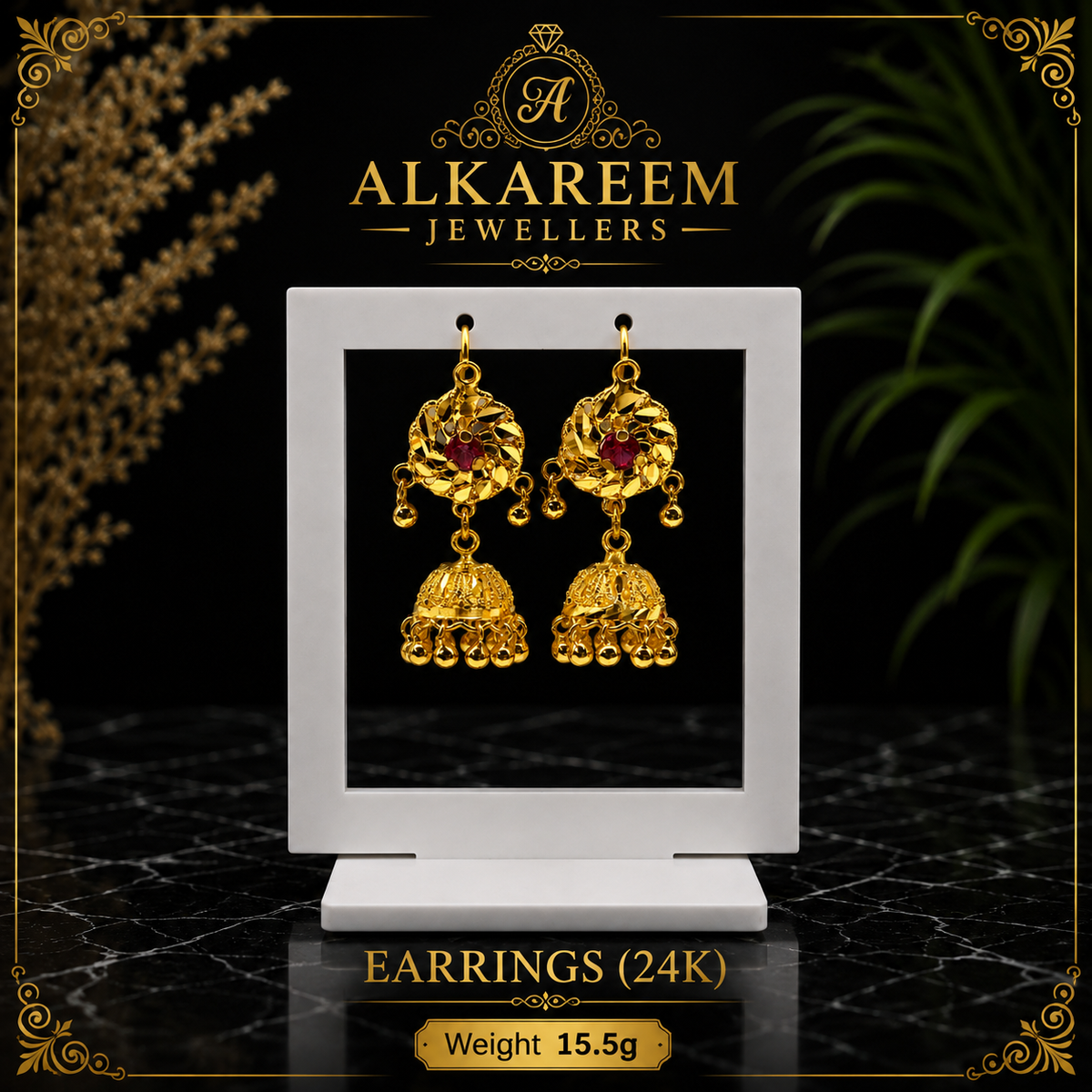Earrings - 15.5g