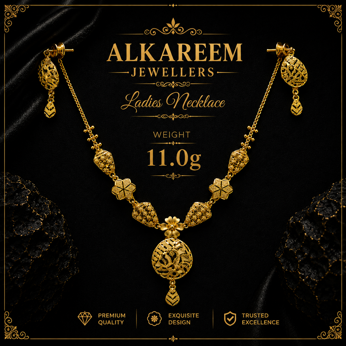 necklace set - 11.0g