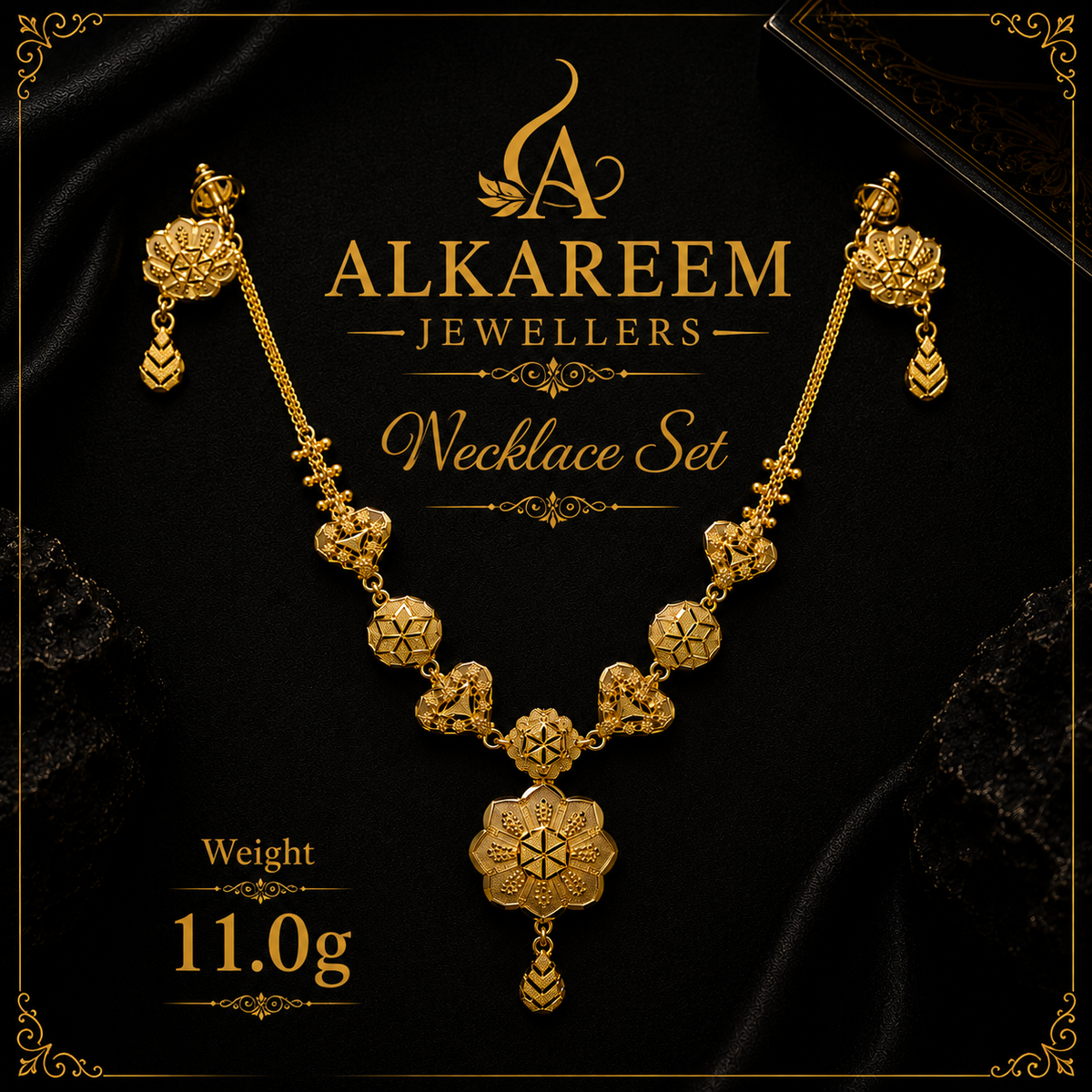 necklace set - 11.0g