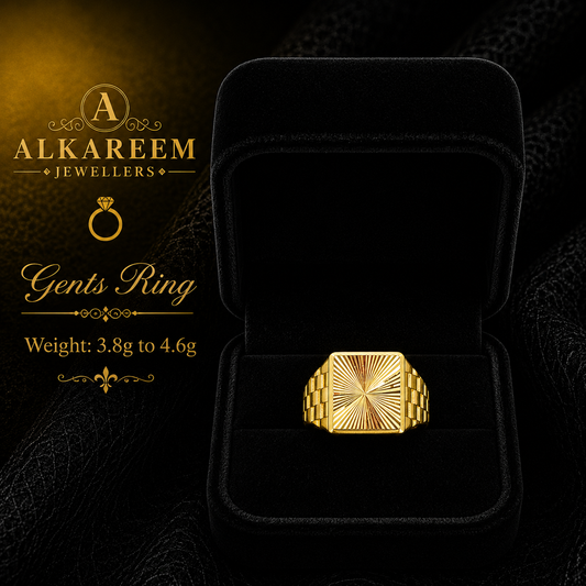Gents Ring - 3.8g to 4.6g